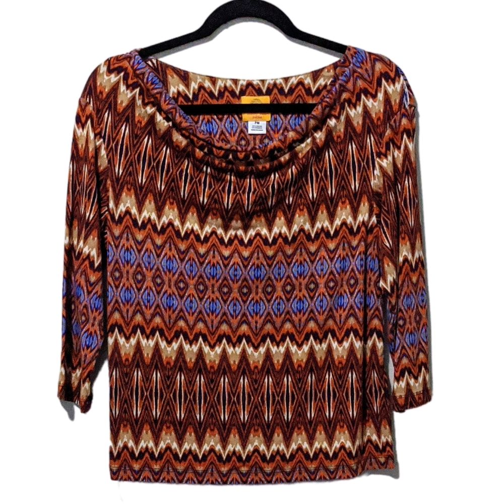 Ruby Rd Cowl Neck Blouse